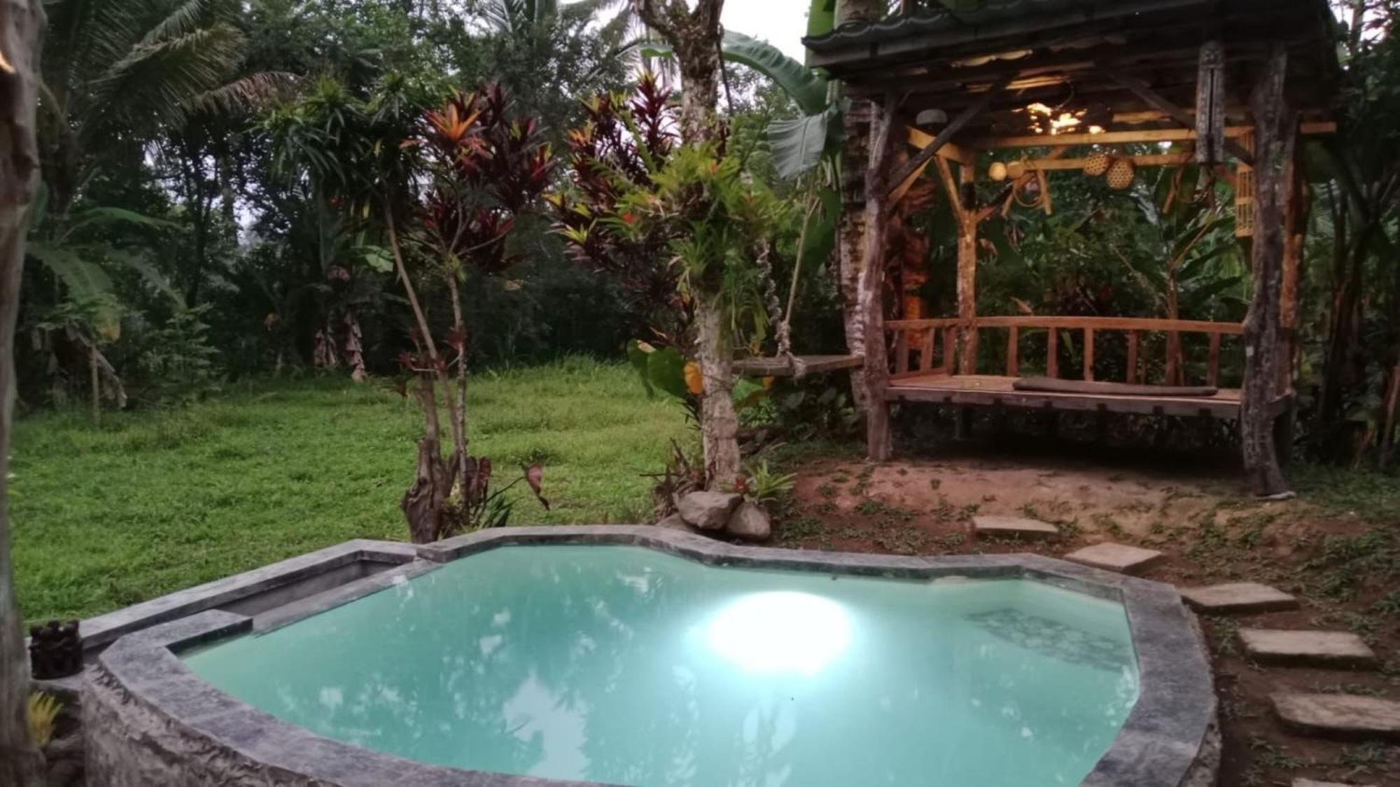 Dewa Jati Cottages Payangan Exterior foto